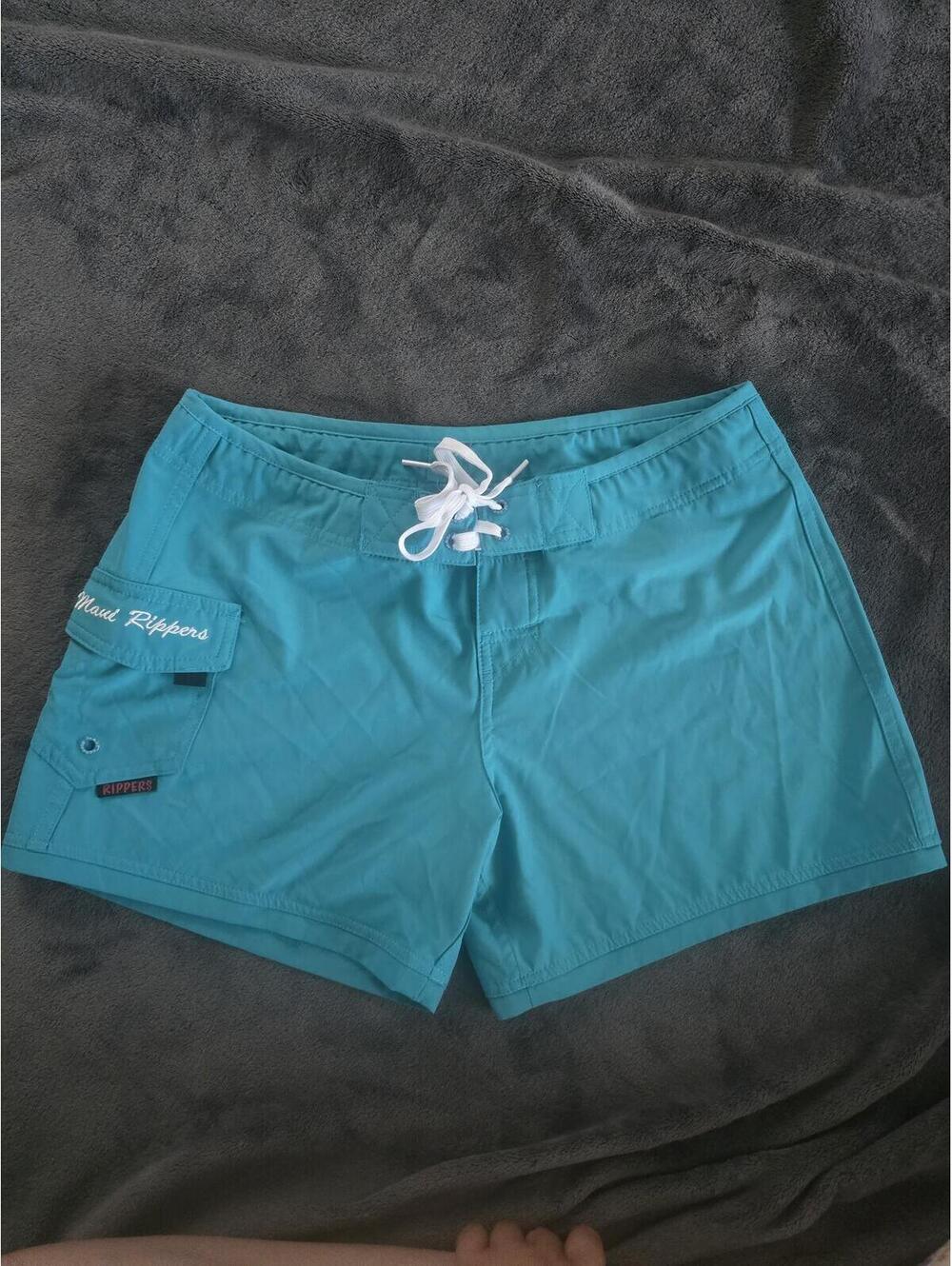 Maui Rippers Turquoise Swim Trunks Size 6